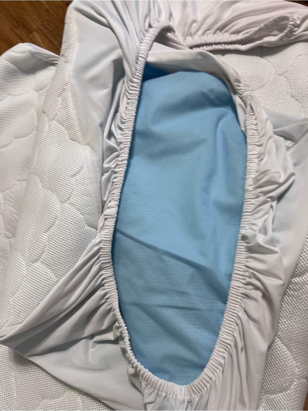 Newton Breathable Waterproof Crib Mattress Pads - White - Picture 4 of 5